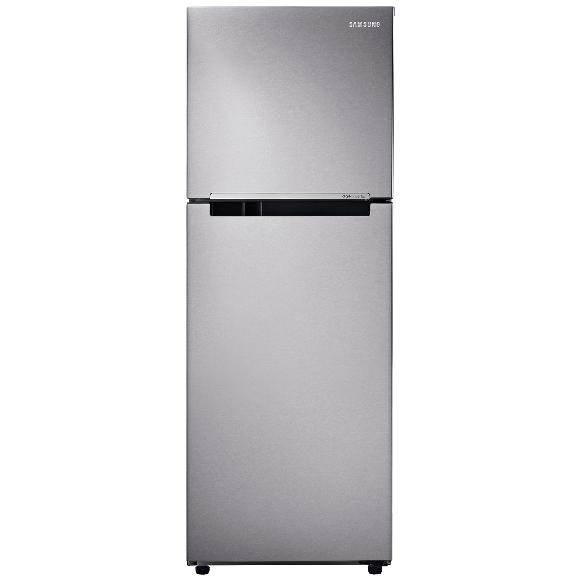 SAMSUNG 236 Litres 2 Star Frost Free Double Door Refrigerator with Deodorizer (RT28C3042S8/HL, Elegant Inox)