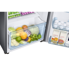 SAMSUNG 236 Litres 2 Star Frost Free Double Door Refrigerator with Deodorizer (RT28C3042S8/HL, Elegant Inox)
