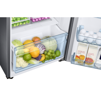 SAMSUNG 236 Litres 2 Star Frost Free Double Door Refrigerator with Deodorizer (RT28C3042S8/HL, Elegant Inox)