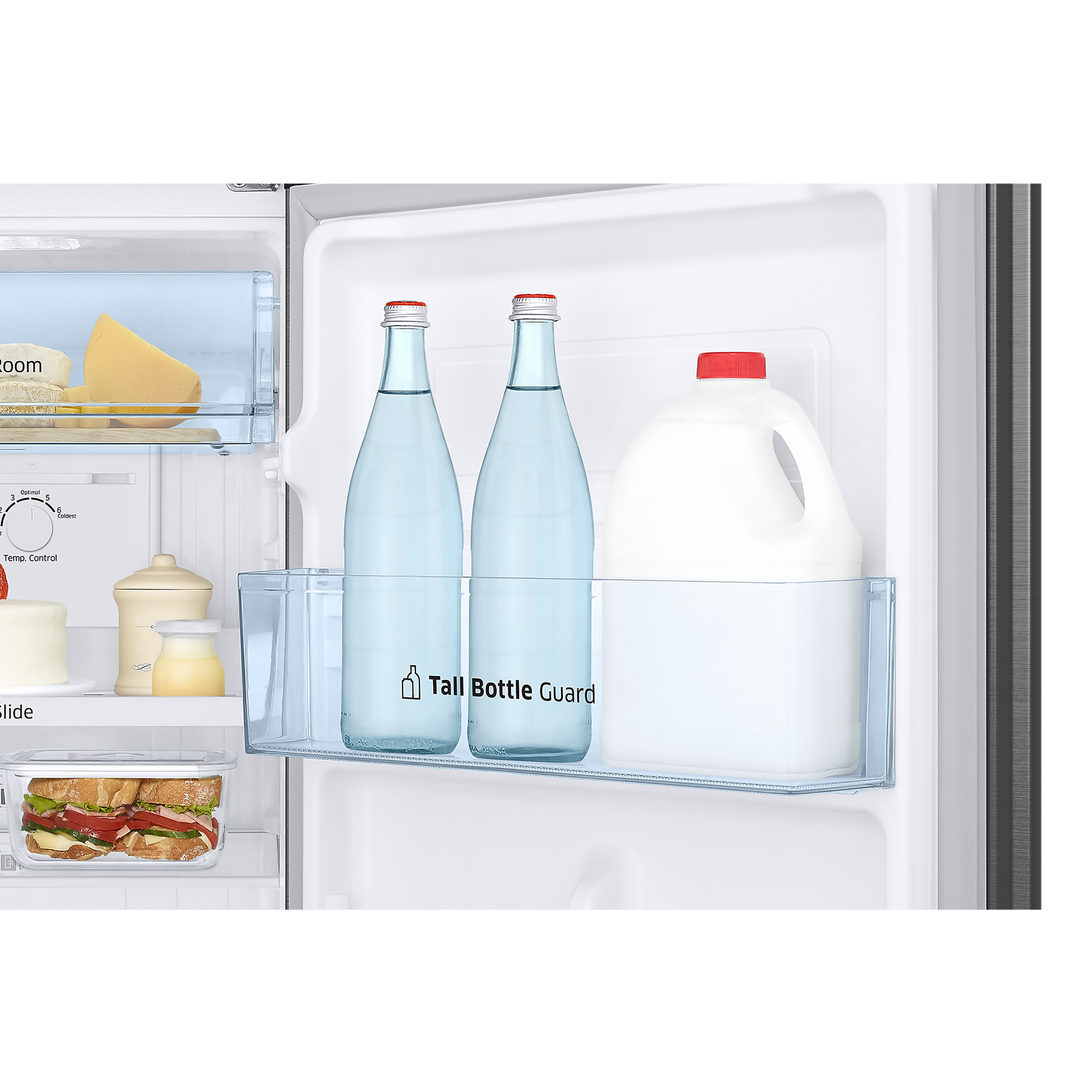 SAMSUNG 236 Litres 2 Star Frost Free Double Door Refrigerator with Deodorizer (RT28C3042S8/HL, Elegant Inox)