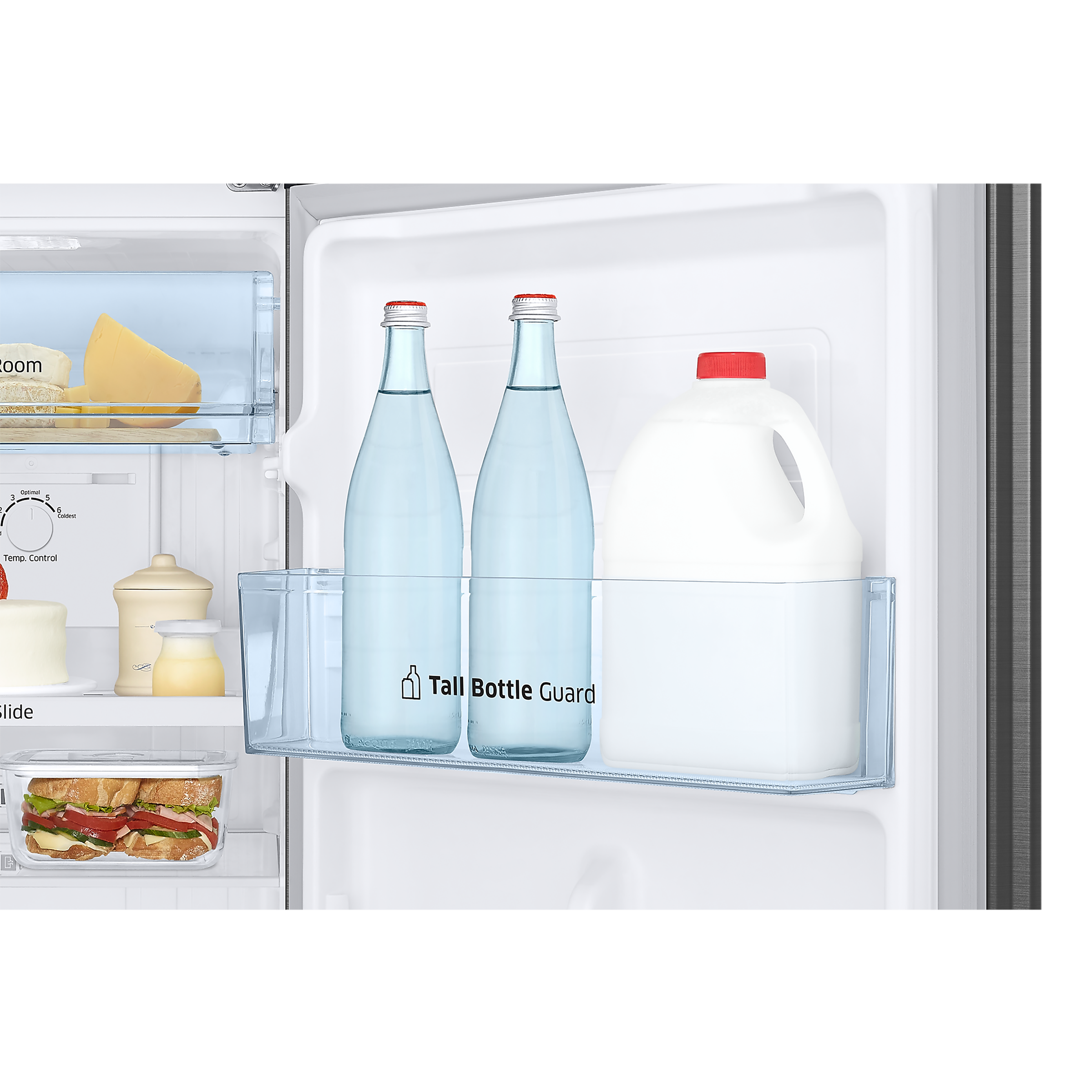 SAMSUNG 236 Litres 2 Star Frost Free Double Door Refrigerator with Deodorizer (RT28C3042S8/HL, Elegant Inox)