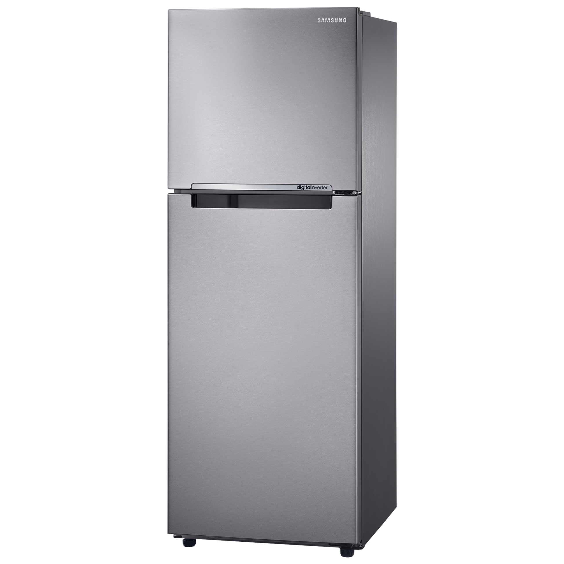 SAMSUNG 236 Litres 2 Star Frost Free Double Door Refrigerator with Deodorizer (RT28C3042S8/HL, Elegant Inox)