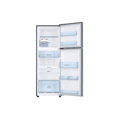 SAMSUNG 236 Litres 2 Star Frost Free Double Door Refrigerator with Deodorizer (RT28C3042S8/HL, Elegant Inox)