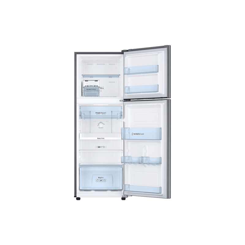 SAMSUNG 236 Litres 2 Star Frost Free Double Door Refrigerator with Deodorizer (RT28C3042S8/HL, Elegant Inox)