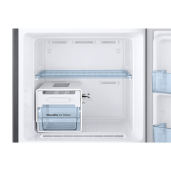 SAMSUNG 236 Litres 2 Star Frost Free Double Door Refrigerator with Deodorizer (RT28C3042S8/HL, Elegant Inox)