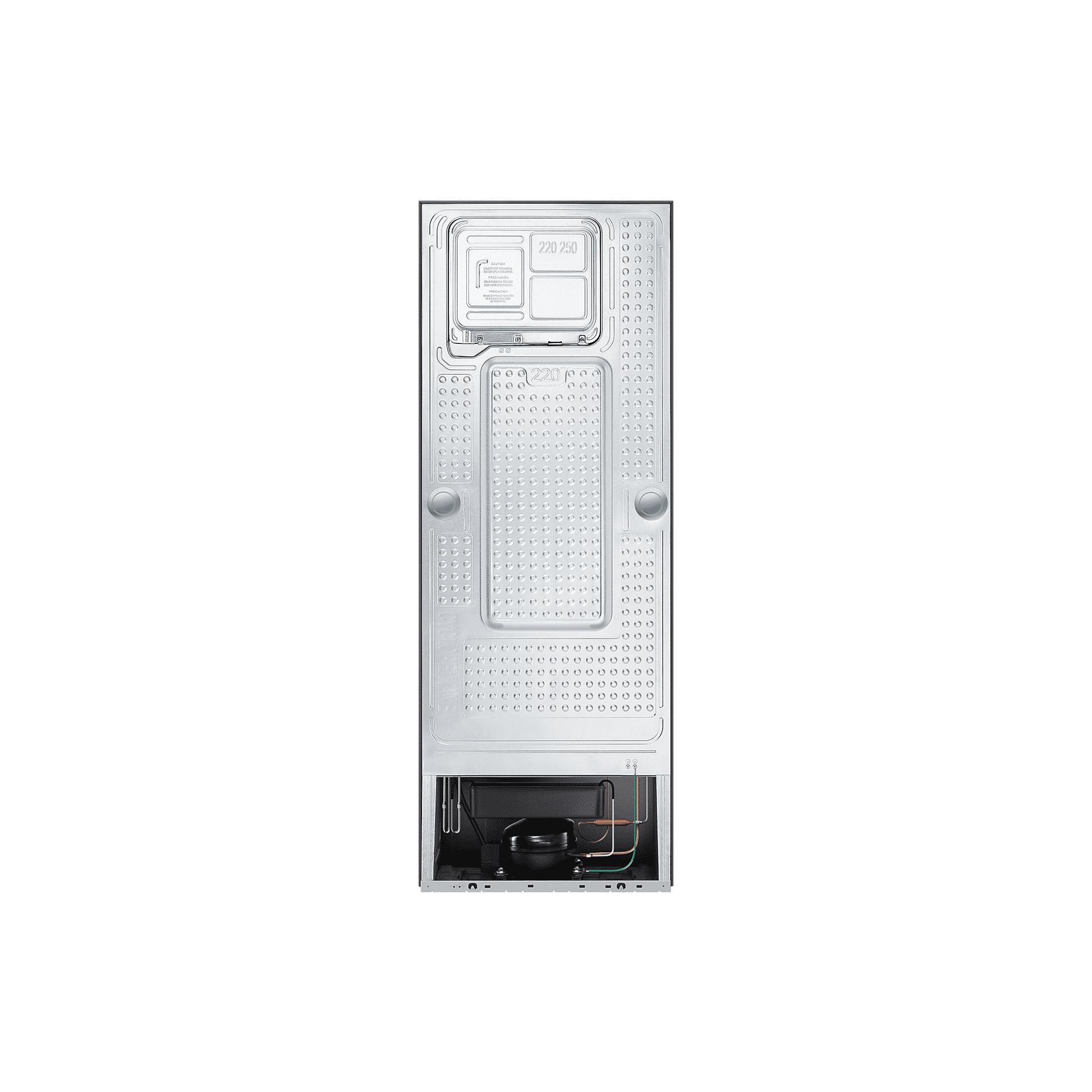 SAMSUNG 236 Litres 2 Star Frost Free Double Door Refrigerator with Deodorizer (RT28C3042S8/HL, Elegant Inox)