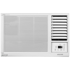 Voltas Vectra 1 Ton 3 Star Fixed Speed Window AC (2023 Model, Copper Condenser, Anti Dust Filter, 123 Vectra Platina)