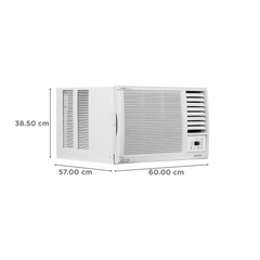 Voltas Vectra 1 Ton 3 Star Fixed Speed Window AC (2023 Model, Copper Condenser, Anti Dust Filter, 123 Vectra Platina)