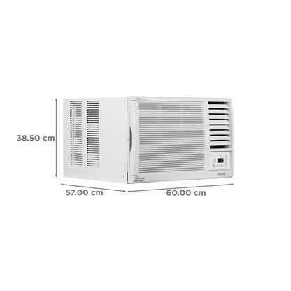 Voltas Vectra 1 Ton 3 Star Fixed Speed Window AC (2023 Model, Copper Condenser, Anti Dust Filter, 123 Vectra Platina)