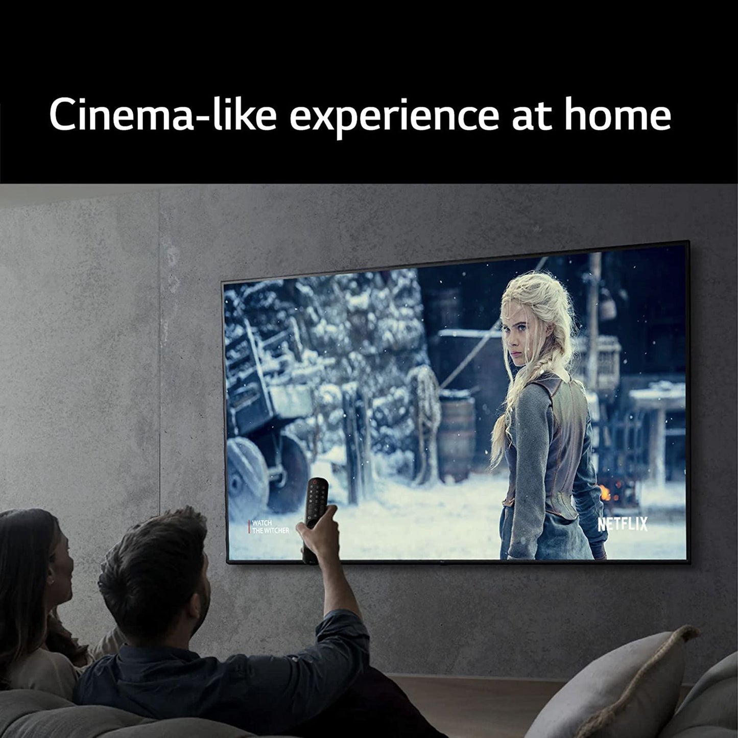 LG UQ8020 108 cm (43 inch) 4K Ultra HD WebOS TV with 2.0 Channel Speaker