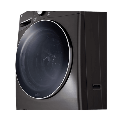 LG 15/8 kg 5 Star Fully Automatic Front Load Washer Dryer(FHD1508STB.ABLQEIL, AI Direct Drive, Black VCM)