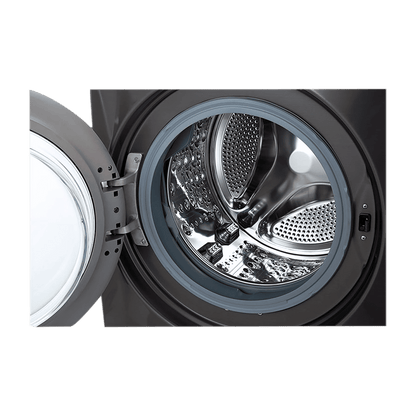 LG 15/8 kg 5 Star Fully Automatic Front Load Washer Dryer(FHD1508STB.ABLQEIL, AI Direct Drive, Black VCM)