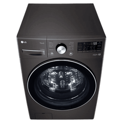 LG 15/8 kg 5 Star Fully Automatic Front Load Washer Dryer(FHD1508STB.ABLQEIL, AI Direct Drive, Black VCM)