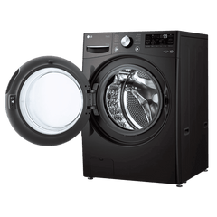 LG 15/8 kg 5 Star Fully Automatic Front Load Washer Dryer(FHD1508STB.ABLQEIL, AI Direct Drive, Black VCM)