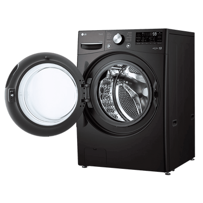 LG 15/8 kg 5 Star Fully Automatic Front Load Washer Dryer(FHD1508STB.ABLQEIL, AI Direct Drive, Black VCM)