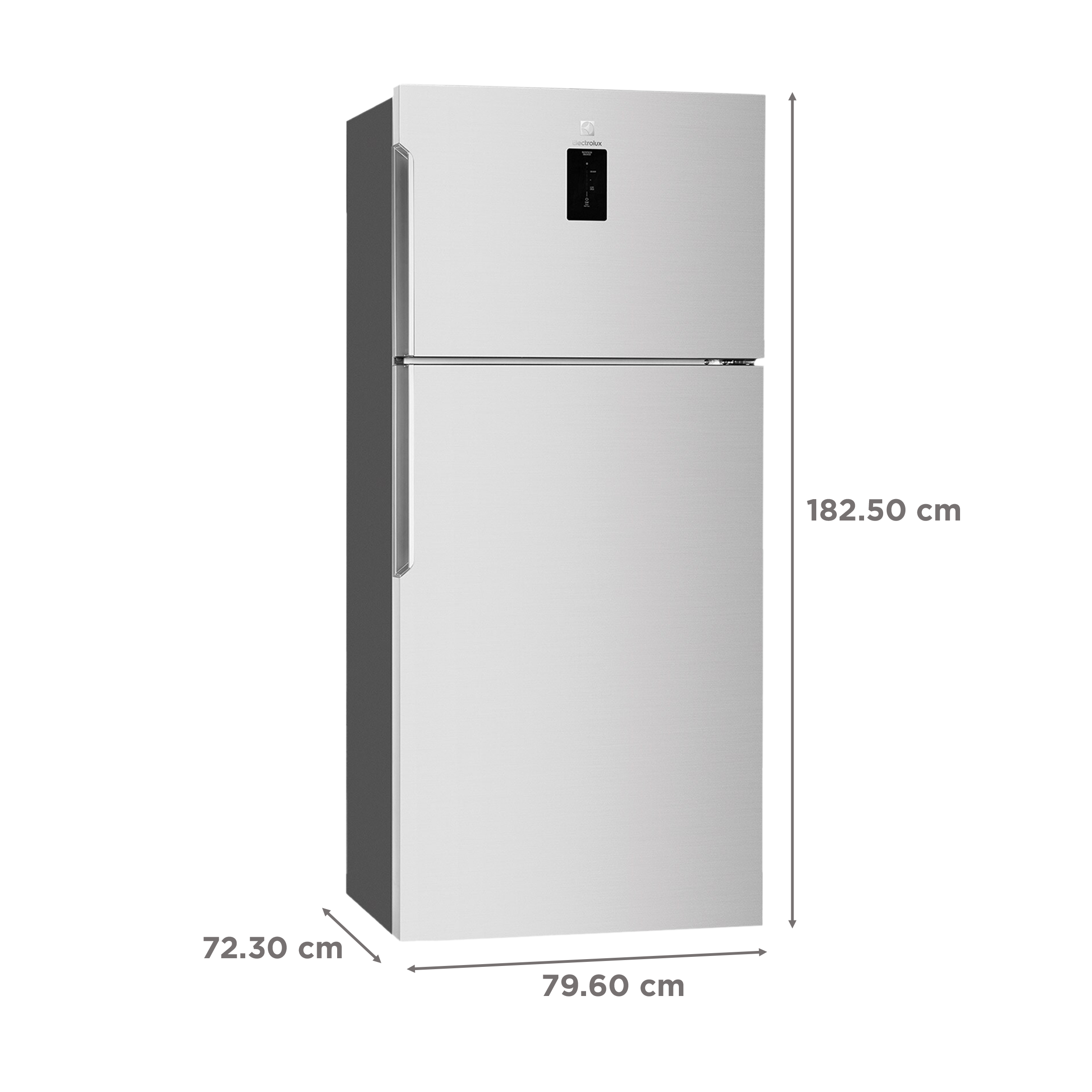 Electrolux UltimateTaste 500 537 Litres 1 Star Frost Free Double Door Refrigerator with Door Alarm (ETE5700C-A, Arctic Silver Steel)