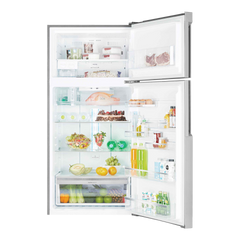 Electrolux UltimateTaste 500 537 Litres 1 Star Frost Free Double Door Refrigerator with Door Alarm (ETE5700C-A, Arctic Silver Steel)