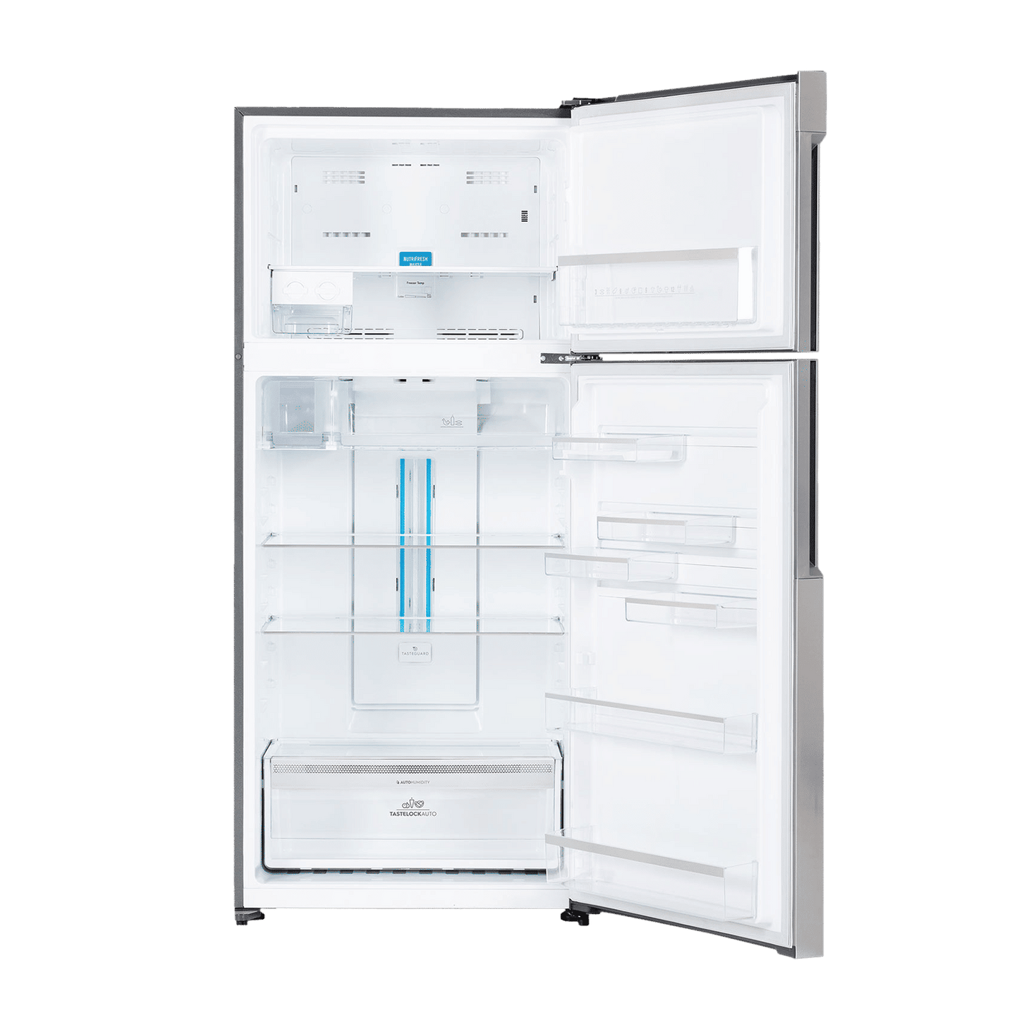 Electrolux UltimateTaste 500 537 Litres 1 Star Frost Free Double Door Refrigerator with Door Alarm (ETE5700C-A, Arctic Silver Steel)