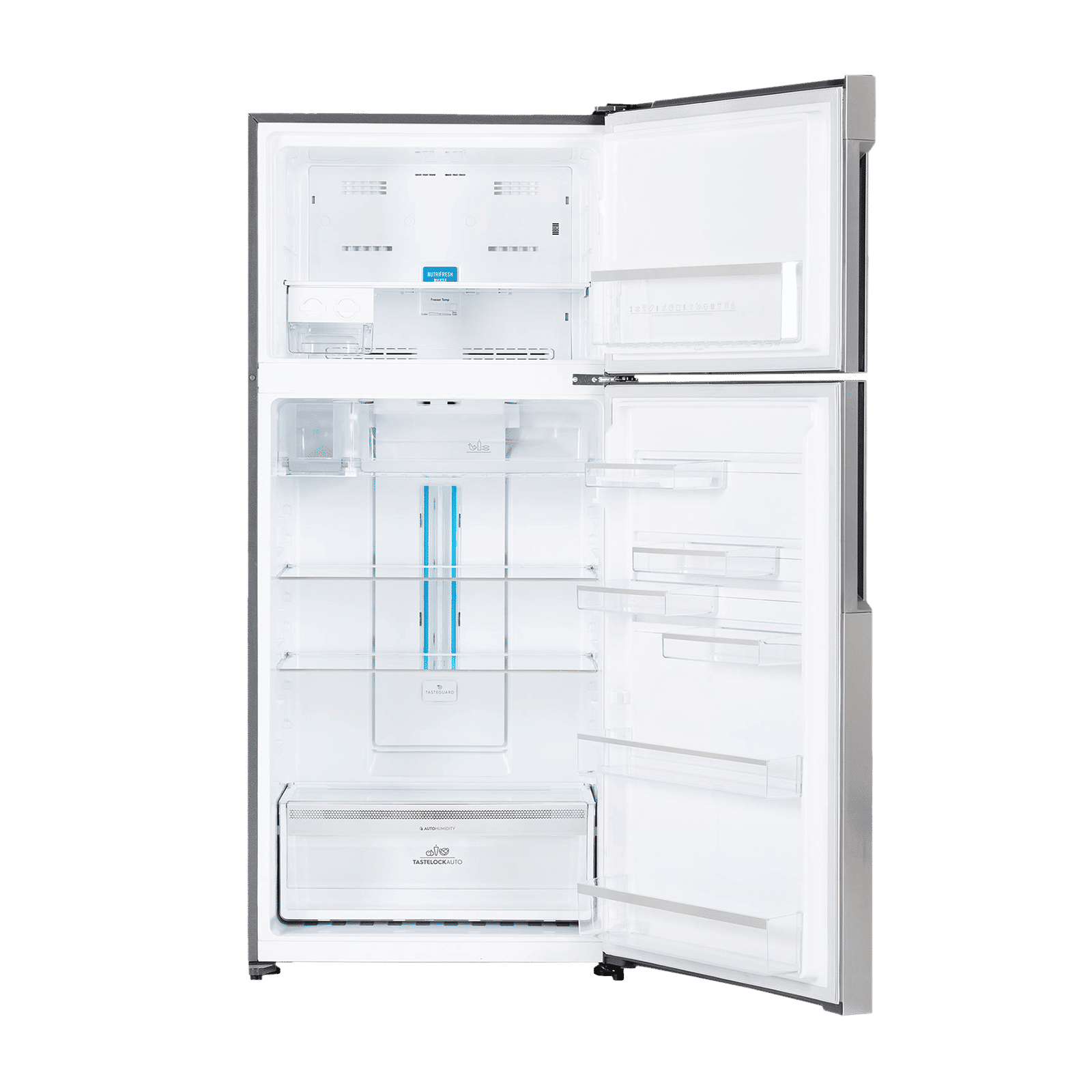 Electrolux UltimateTaste 500 537 Litres 1 Star Frost Free Double Door Refrigerator with Door Alarm (ETE5700C-A, Arctic Silver Steel)
