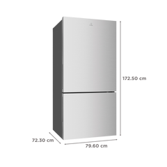 Electrolux UltimateTaste 500 496 Litres 2 Star Frost Free Double Door Bottom Mount Refrigerator with Door Alarm (EBE5302C-S, Stainless Steel)