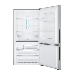 Electrolux UltimateTaste 500 496 Litres 2 Star Frost Free Double Door Bottom Mount Refrigerator with Door Alarm (EBE5302C-S, Stainless Steel)