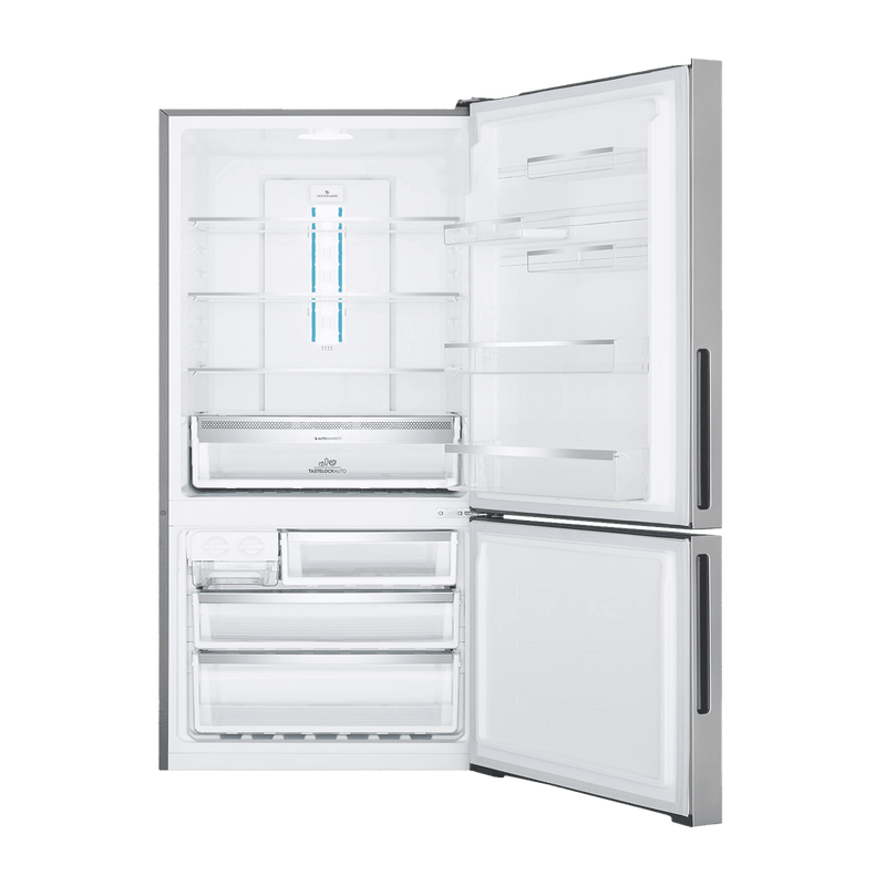 Electrolux UltimateTaste 500 496 Litres 2 Star Frost Free Double Door Bottom Mount Refrigerator with Door Alarm (EBE5302C-S, Stainless Steel)
