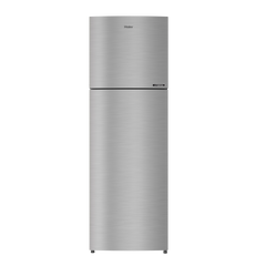 Haier 268 Litres 2 Star Frost Free Double Door Convertible Refrigerator with Turbo Icing (HRF-3182BIS-P, Inox Steel)