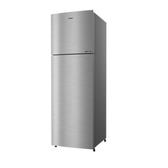 Haier 268 Litres 2 Star Frost Free Double Door Convertible Refrigerator with Turbo Icing (HRF-3182BIS-P, Inox Steel)