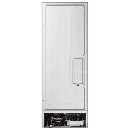 Haier 355 Litres 3 Star Frost Free Double Door Bottom Mount Convertible Refrigerator with Triple Inverter Technology (HRB-4053PKG-P, Black Glass)