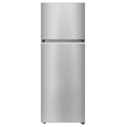 Haier 328 Litres 3 Star Frost Free Double Door Convertible Refrigerator with Triple Inverter Technology (HRF-3783BIS-P, Inox Steel)