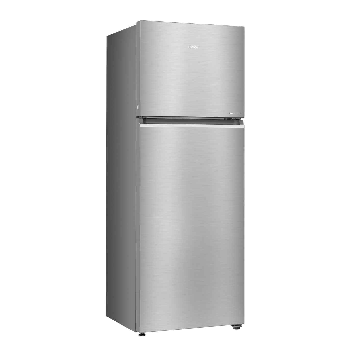 Haier 328 Litres 3 Star Frost Free Double Door Convertible Refrigerator with Triple Inverter Technology (HRF-3783BIS-P, Inox Steel)