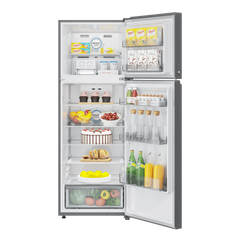 Haier 328 Litres 3 Star Frost Free Double Door Convertible Refrigerator with Triple Inverter Technology (HRF-3783BIS-P, Inox Steel)