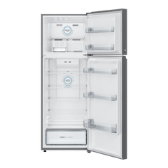 Haier 328 Litres 3 Star Frost Free Double Door Convertible Refrigerator with Triple Inverter Technology (HRF-3783BIS-P, Inox Steel)