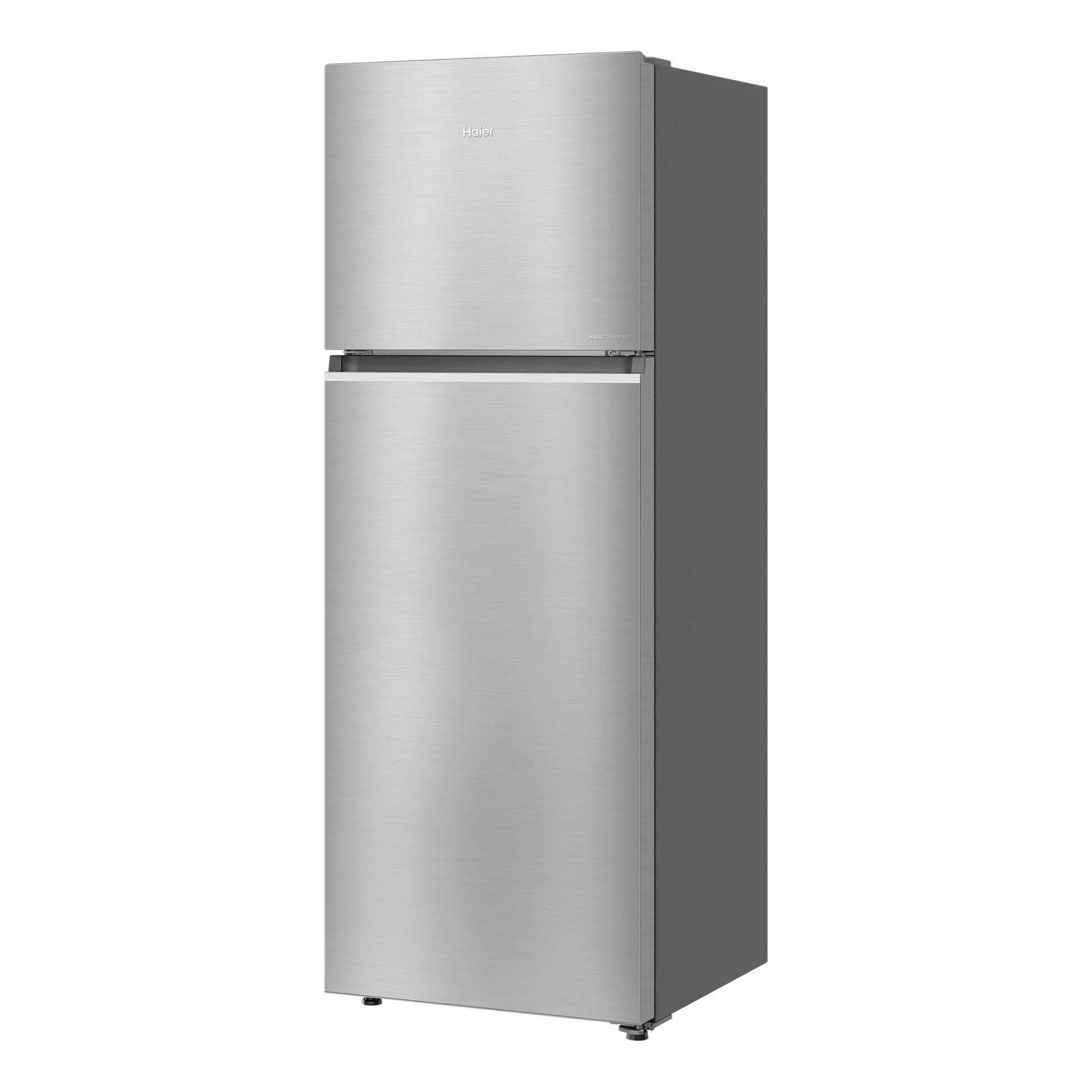 Haier 358 Litres 3 Star Frost Free Double Door Convertible Refrigerator with Triple Inverter Technology (HRF-4083BIS-P, Inox Steel)