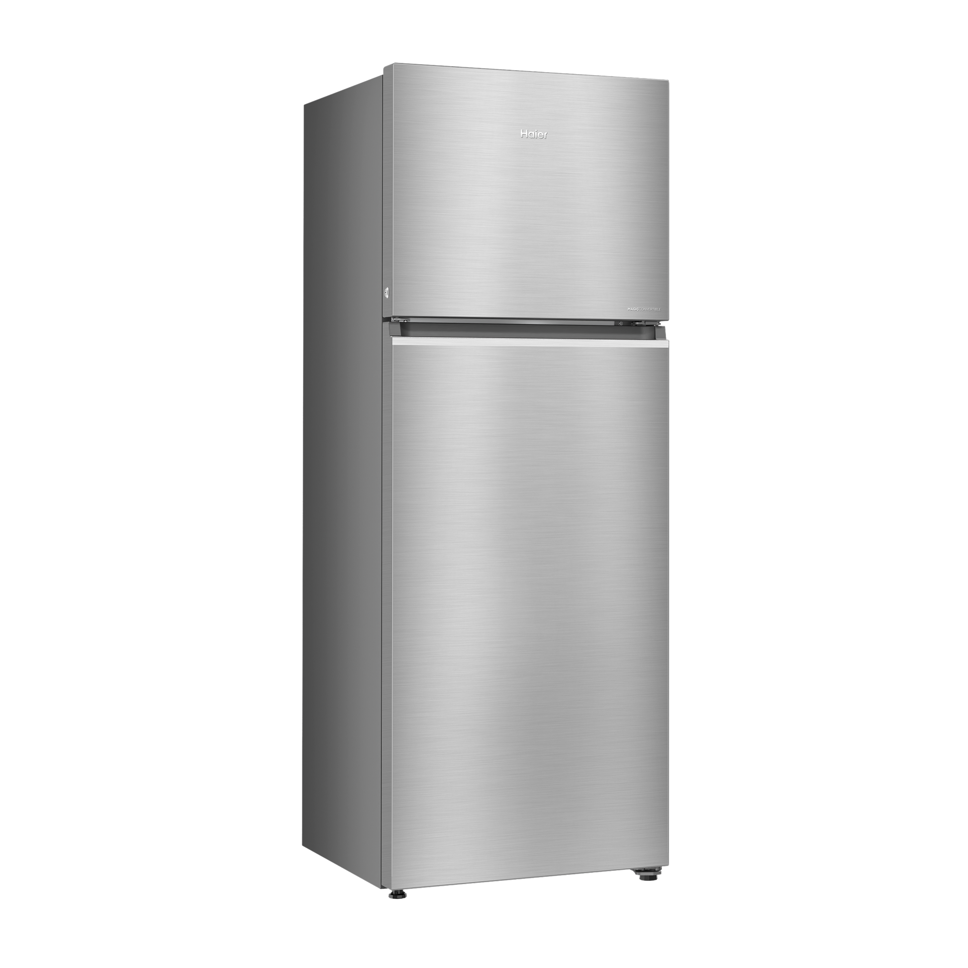 Haier 358 Litres 3 Star Frost Free Double Door Convertible Refrigerator with Triple Inverter Technology (HRF-4083BIS-P, Inox Steel)