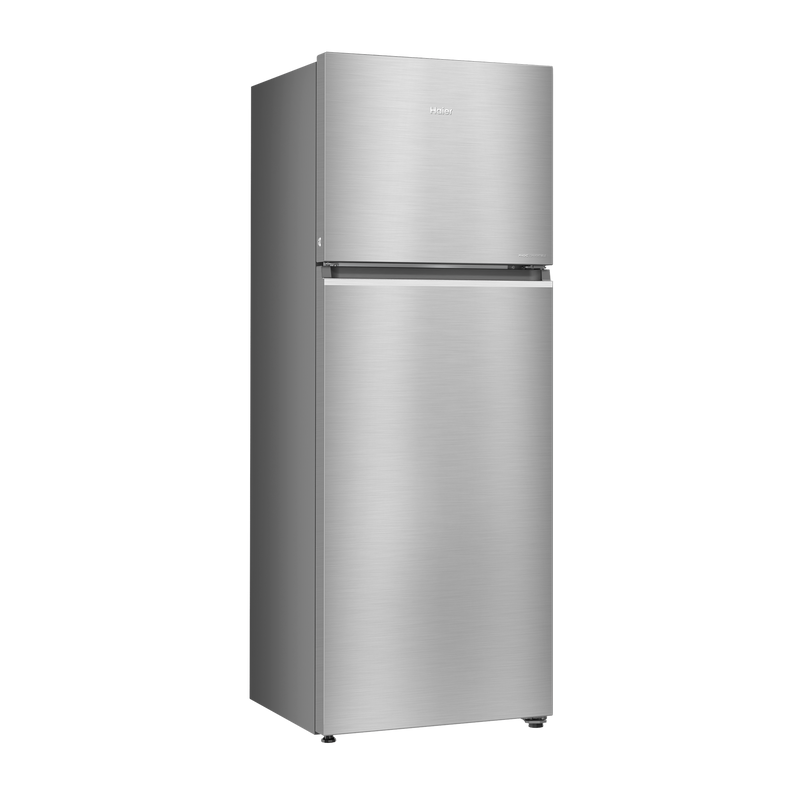 Haier 358 Litres 3 Star Frost Free Double Door Convertible Refrigerator with Triple Inverter Technology (HRF-4083BIS-P, Inox Steel)