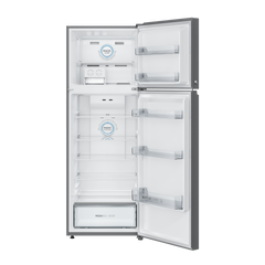 Haier 358 Litres 3 Star Frost Free Double Door Convertible Refrigerator with Triple Inverter Technology (HRF-4083BIS-P, Inox Steel)