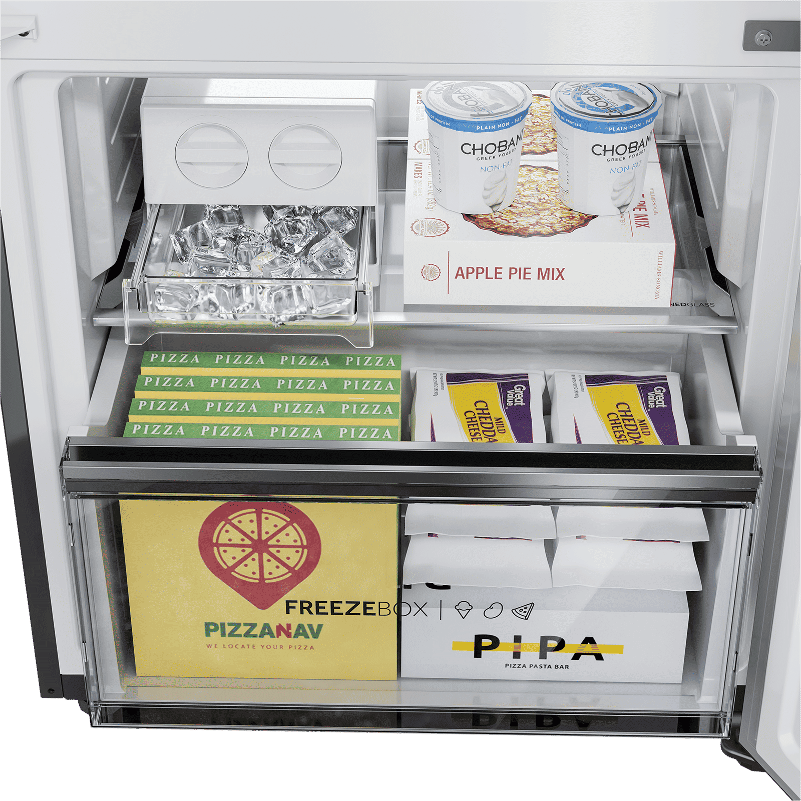 Haier 445 Litres 2 Star Frost Free Double Door Bottom Mount Convertible Refrigerator with Triple Inverter Technology (HRB-4952BIS-P, Inox Steel)