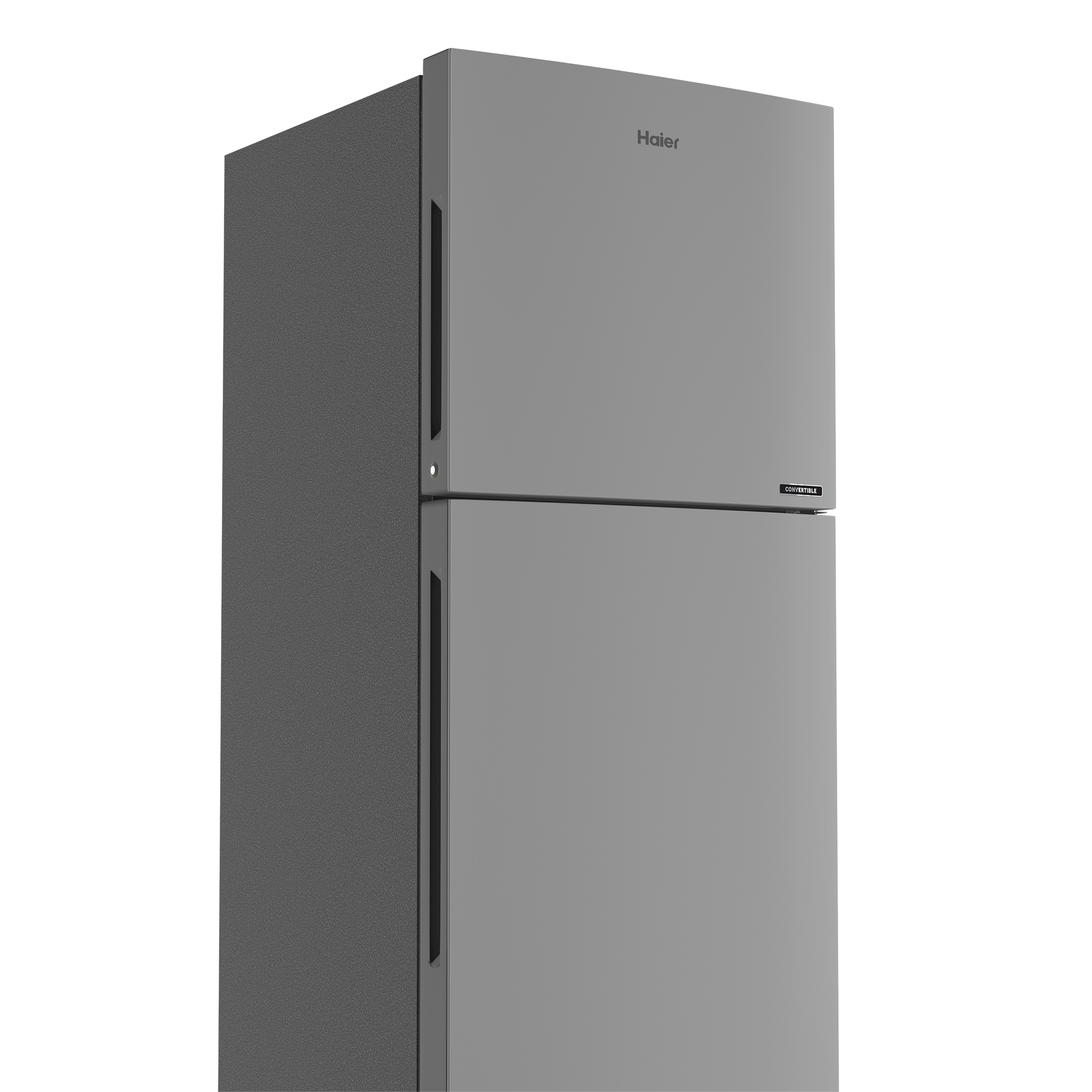 Haier 240 Litres 2 Star Frost Free Double Door Convertible Refrigerator with Turbo Icing (HRF-2902BMS-P, Moon Silver)