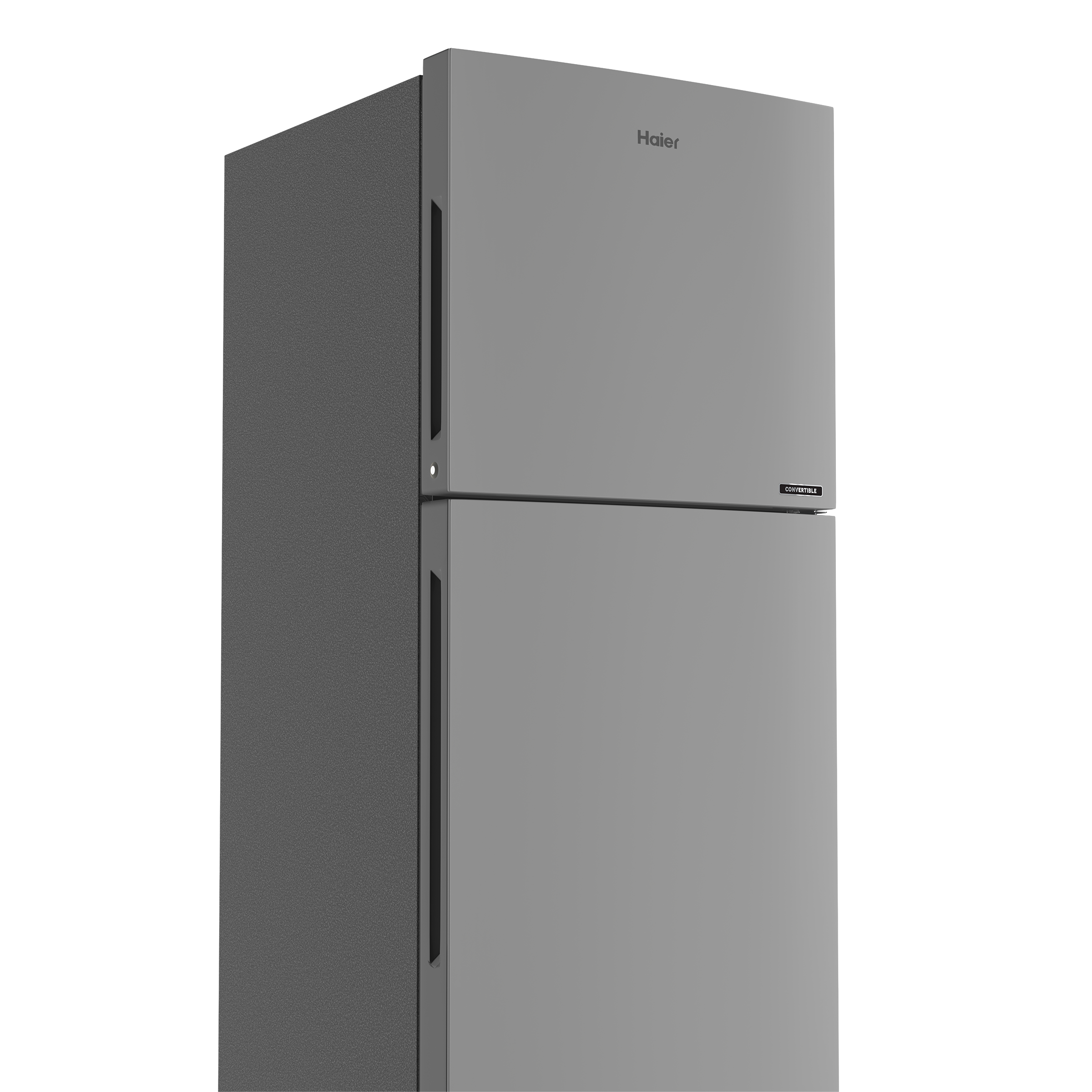 Haier 240 Litres 2 Star Frost Free Double Door Convertible Refrigerator with Turbo Icing (HRF-2902BMS-P, Moon Silver)