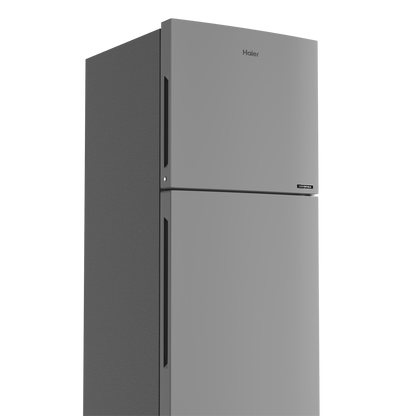 Haier 240 Litres 2 Star Frost Free Double Door Convertible Refrigerator with Turbo Icing (HRF-2902BMS-P, Moon Silver)