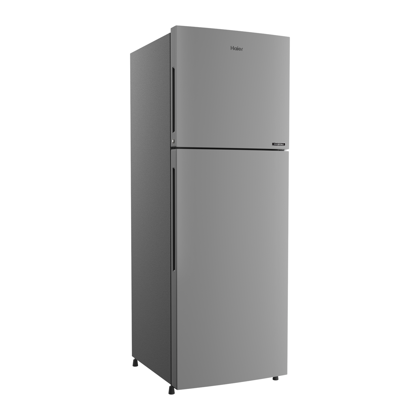 Haier 240 Litres 2 Star Frost Free Double Door Convertible Refrigerator with Turbo Icing (HRF-2902BMS-P, Moon Silver)