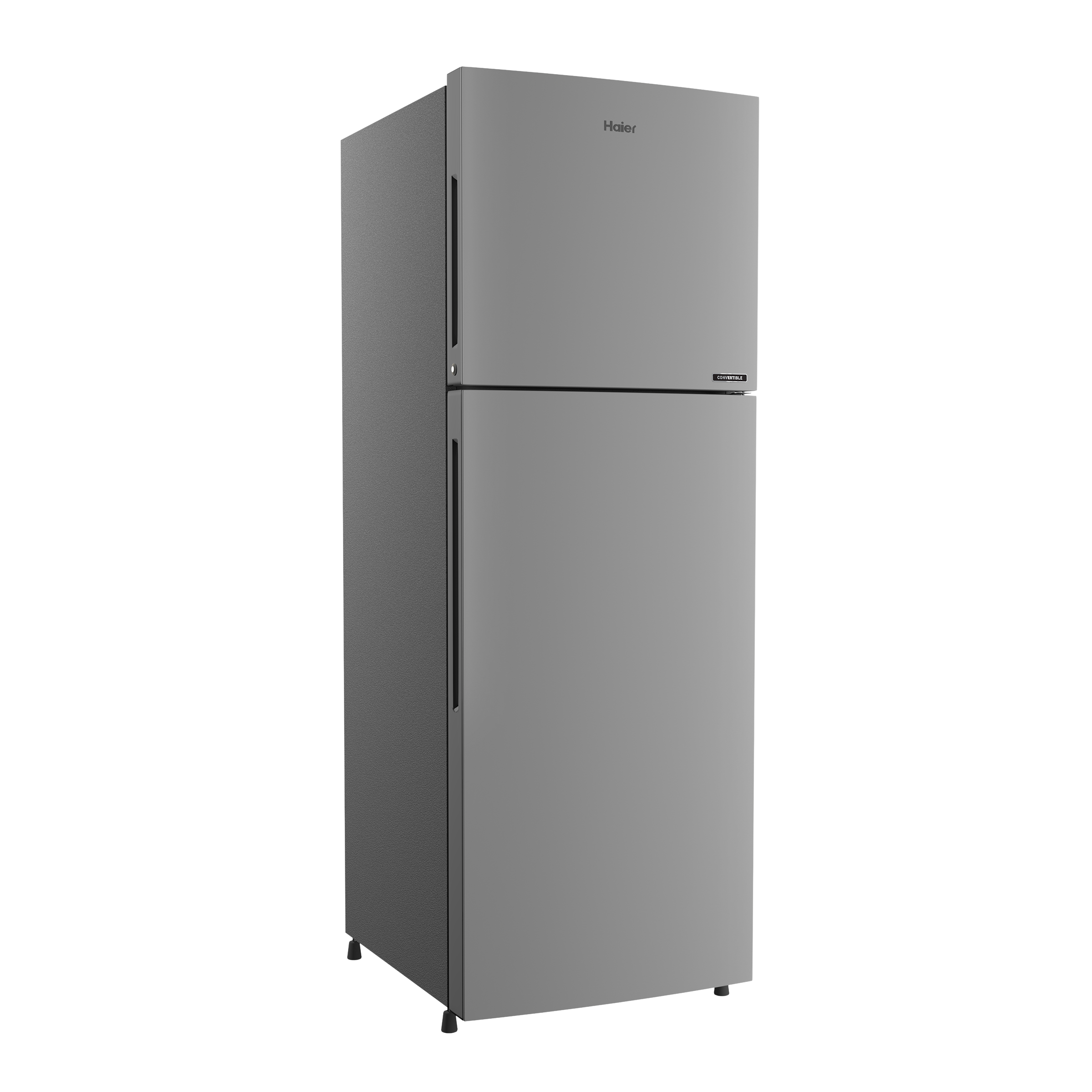 Haier 240 Litres 2 Star Frost Free Double Door Convertible Refrigerator with Turbo Icing (HRF-2902BMS-P, Moon Silver)