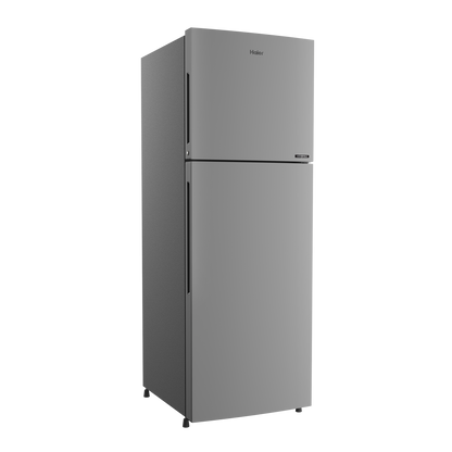 Haier 240 Litres 2 Star Frost Free Double Door Convertible Refrigerator with Turbo Icing (HRF-2902BMS-P, Moon Silver)