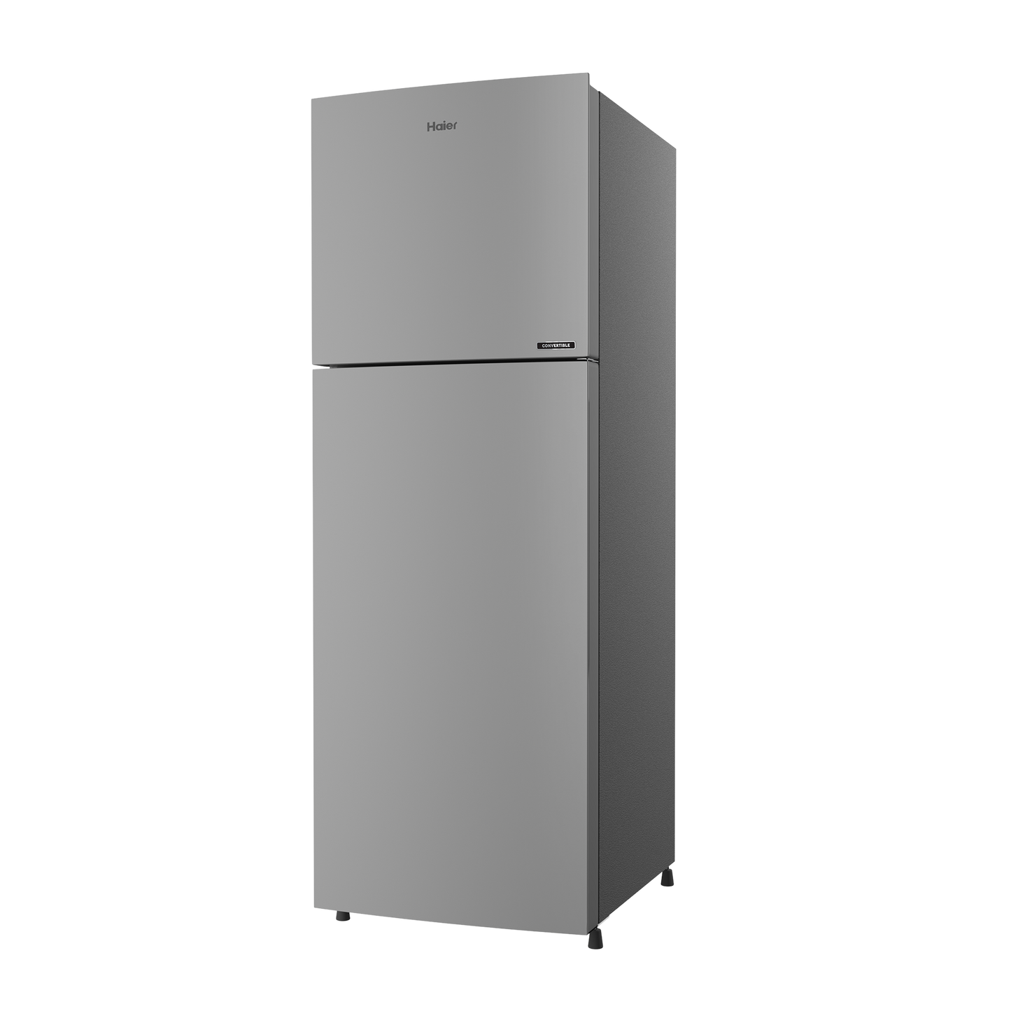 Haier 240 Litres 2 Star Frost Free Double Door Convertible Refrigerator with Turbo Icing (HRF-2902BMS-P, Moon Silver)