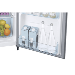 SAMSUNG Stylish Grande 183 Litres3 Star Direct Cool Single Door Refrigerator with Anti Bacterial Gasket (RR20C2Y23S8/HL, Elegant Inox)