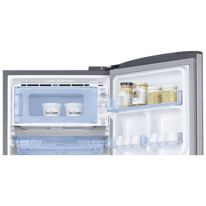 SAMSUNG Stylish Grande 183 Litres3 Star Direct Cool Single Door Refrigerator with Anti Bacterial Gasket (RR20C2Y23S8/HL, Elegant Inox)