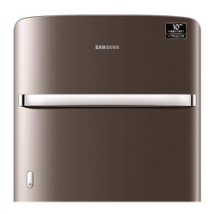 SAMSUNG Horizontal Curve 189 Litres 5 Star Direct Cool Single Door Refrigerator with Anti Bacterial Gasket (RR21C2H25DX/HL, Luxe Brown)