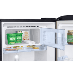 SAMSUNG Horizontal Curve 189 Litres 5 Star Direct Cool Single Door Refrigerator with Anti Bacterial Gasket (RR21C2H25DX/HL, Luxe Brown)