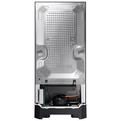 SAMSUNG Horizontal Curve 189 Litres 5 Star Direct Cool Single Door Refrigerator with Anti Bacterial Gasket (RR21C2H25DX/HL, Luxe Brown)